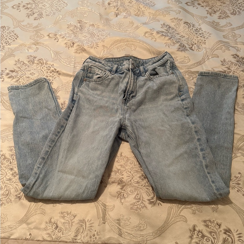 American Eagle Outfitters Light Wash Denim